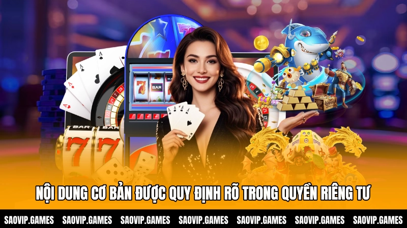 Nội dung cơ bản được quy định rõ trong quyền riêng tư